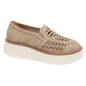 Pierre Dumas Women's Sweet-9 Loafer Shoes - Taupe 82544-734