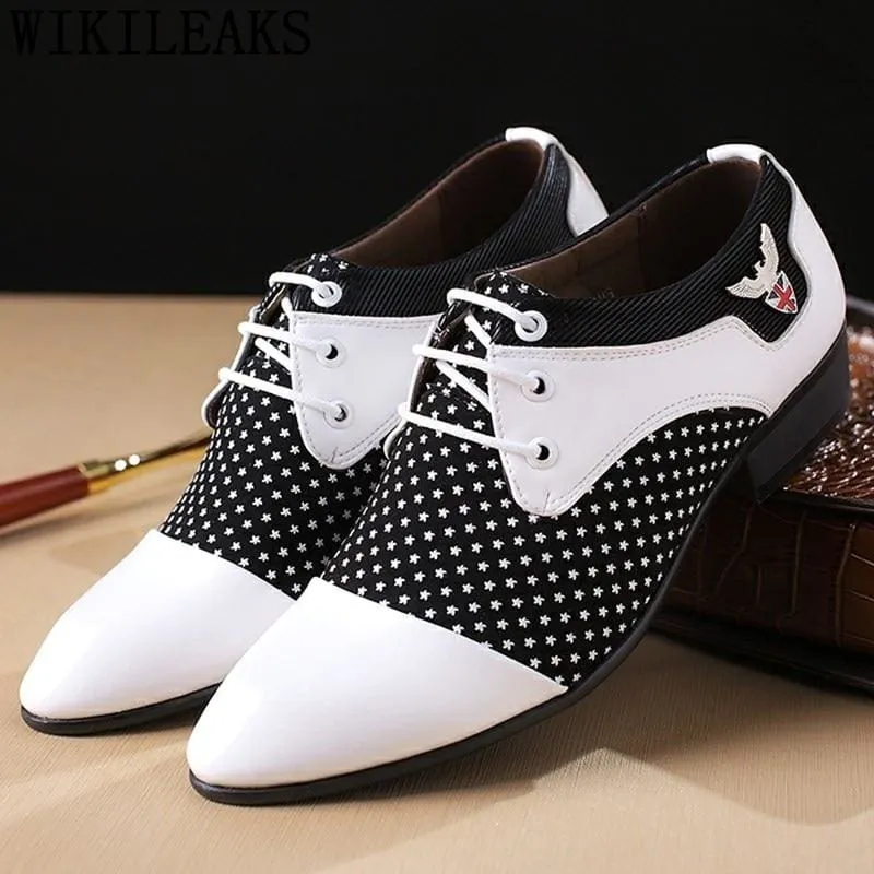 Pointed Toe Versi Italian Luxury Formal Shoes
