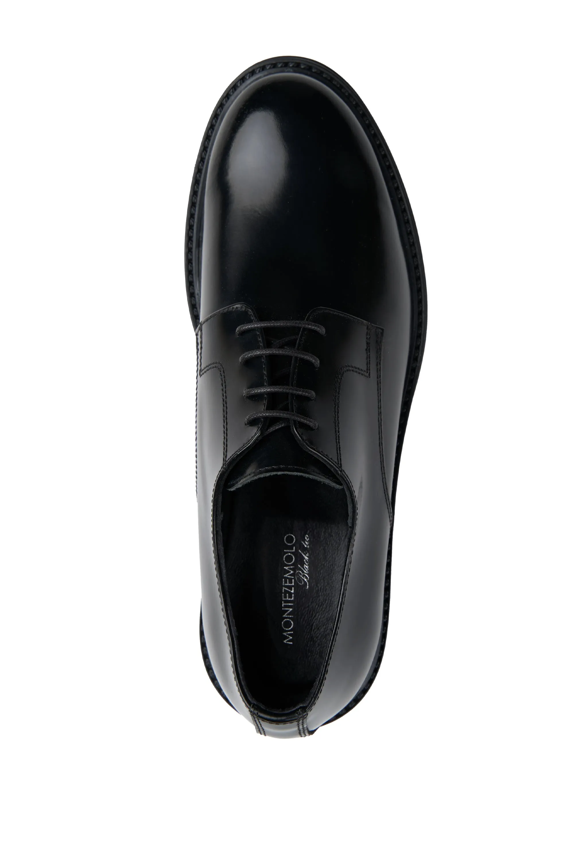 Polished Leather Formal Derby Shoes