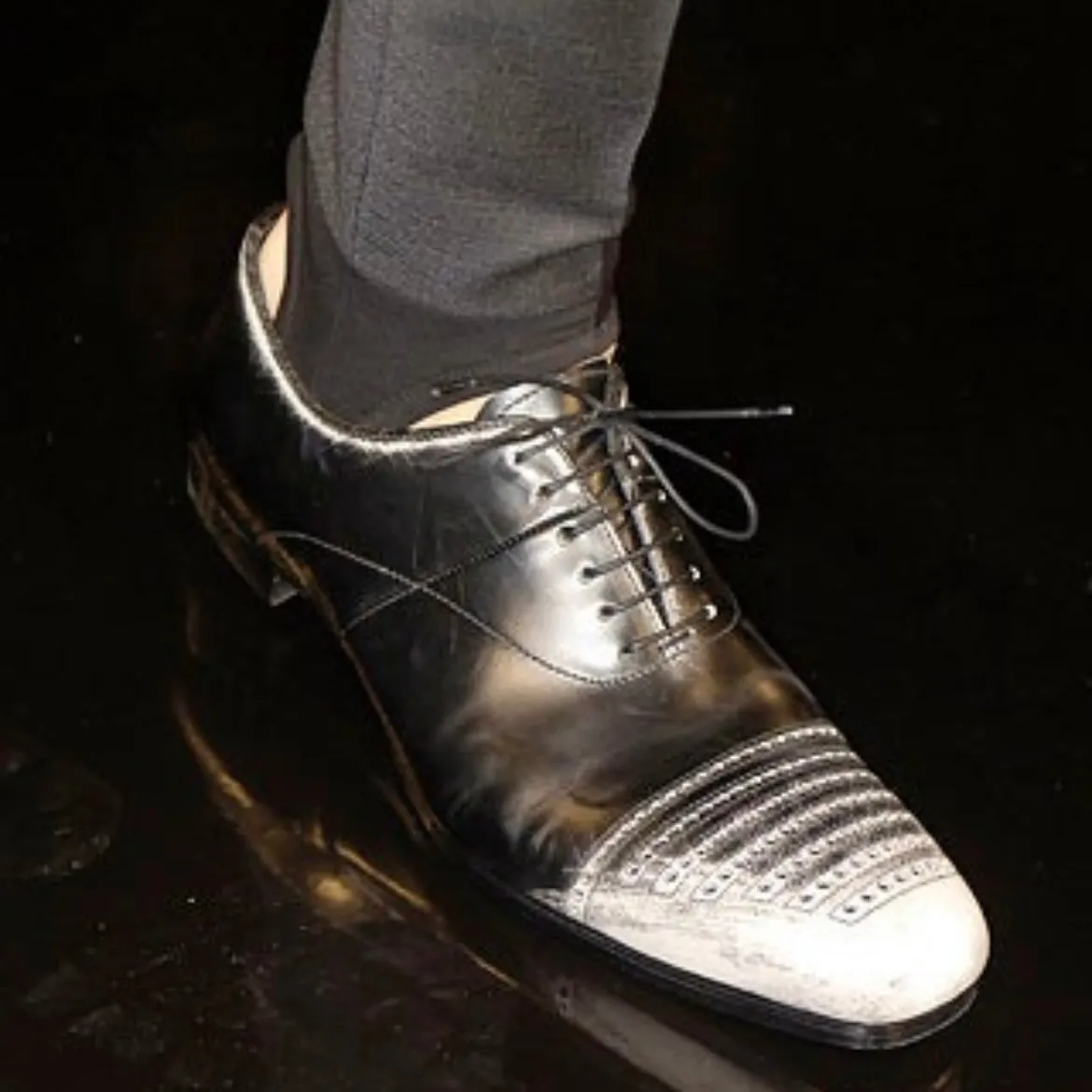 Prada Distressed Toe Derbies - AW07