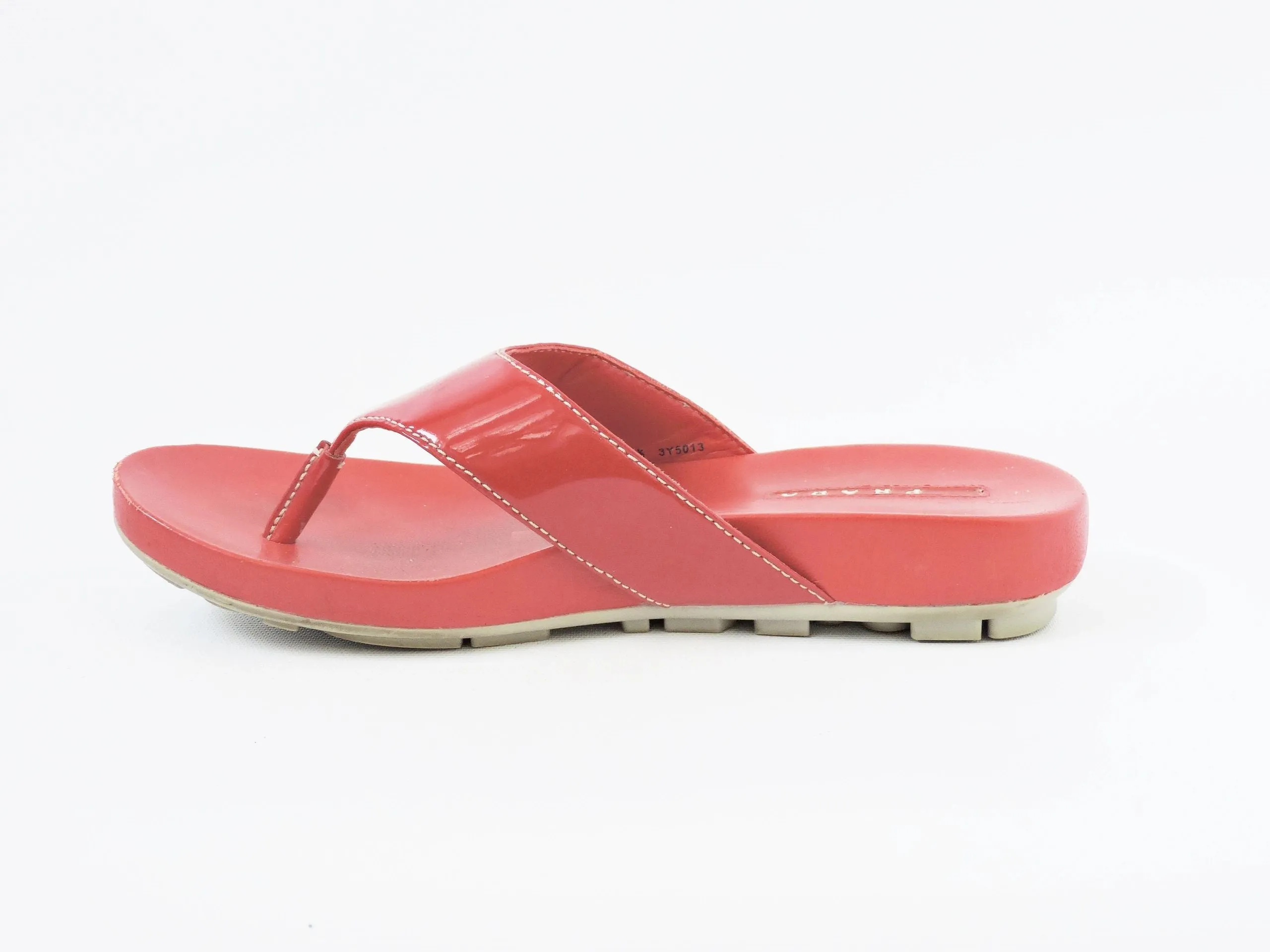 Prada Flip Flop Size 36.5 It (6.5 Us)