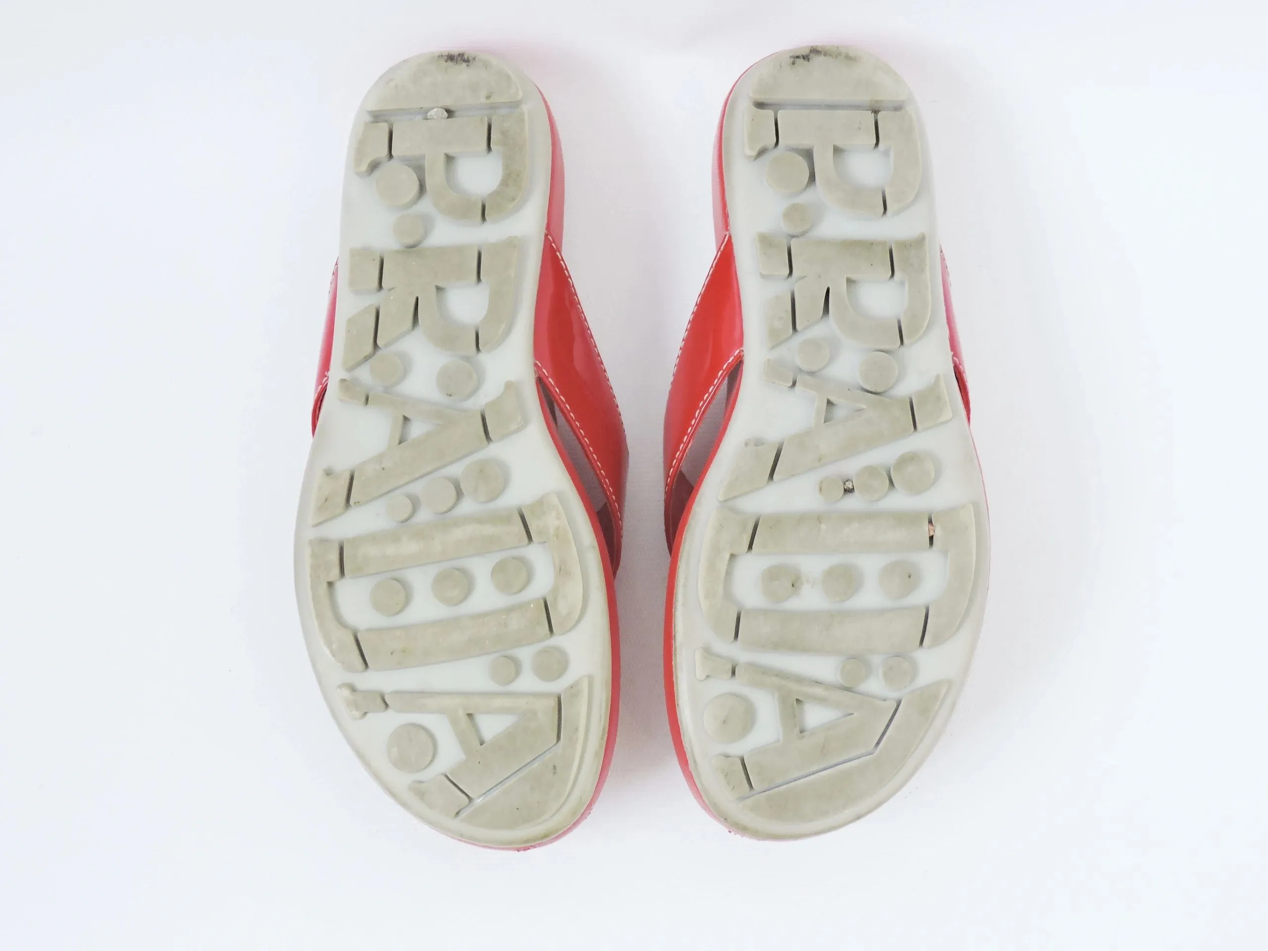 Prada Flip Flop Size 36.5 It (6.5 Us)