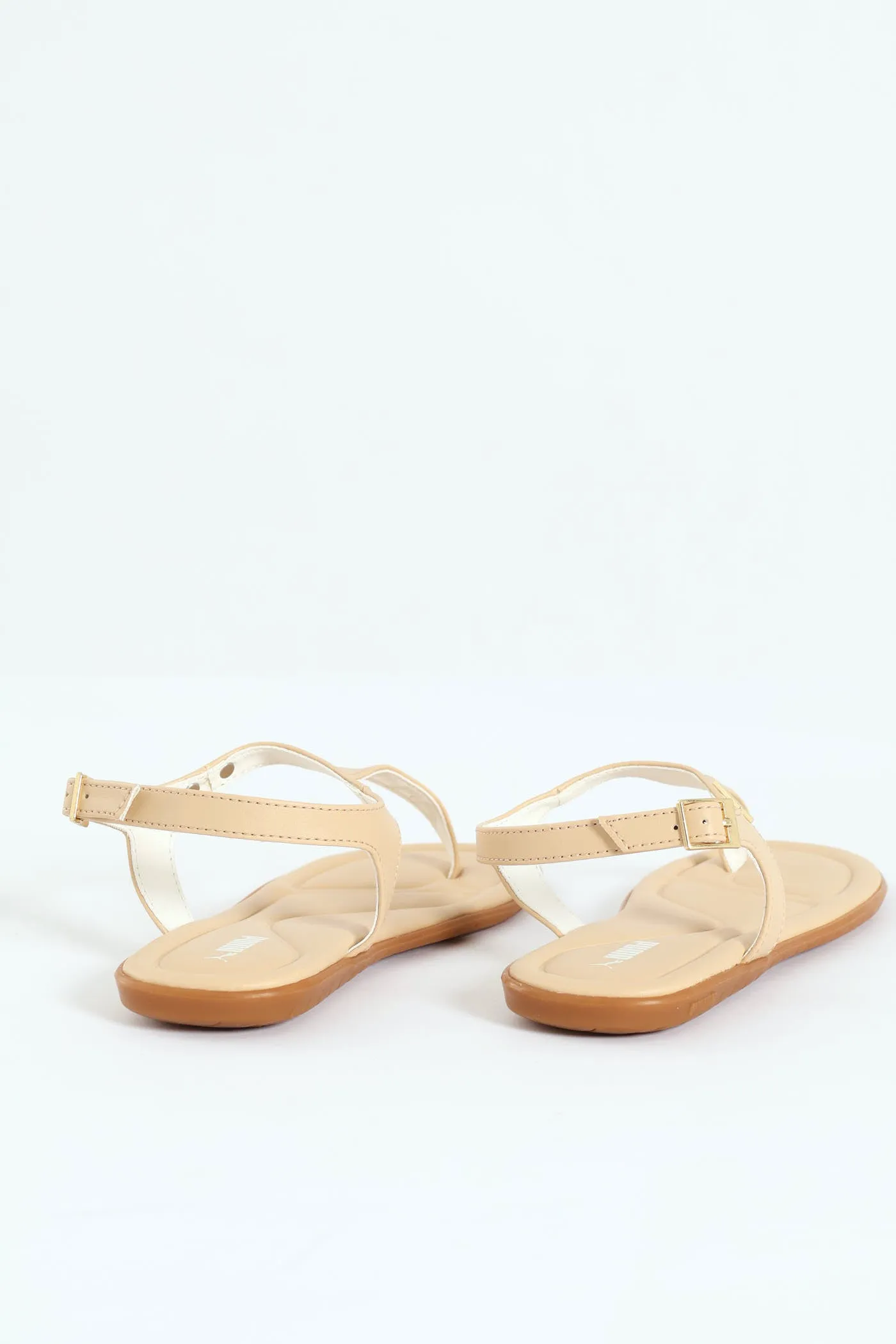 Pre-Girls Streetcat Sleek Sandal - Nude