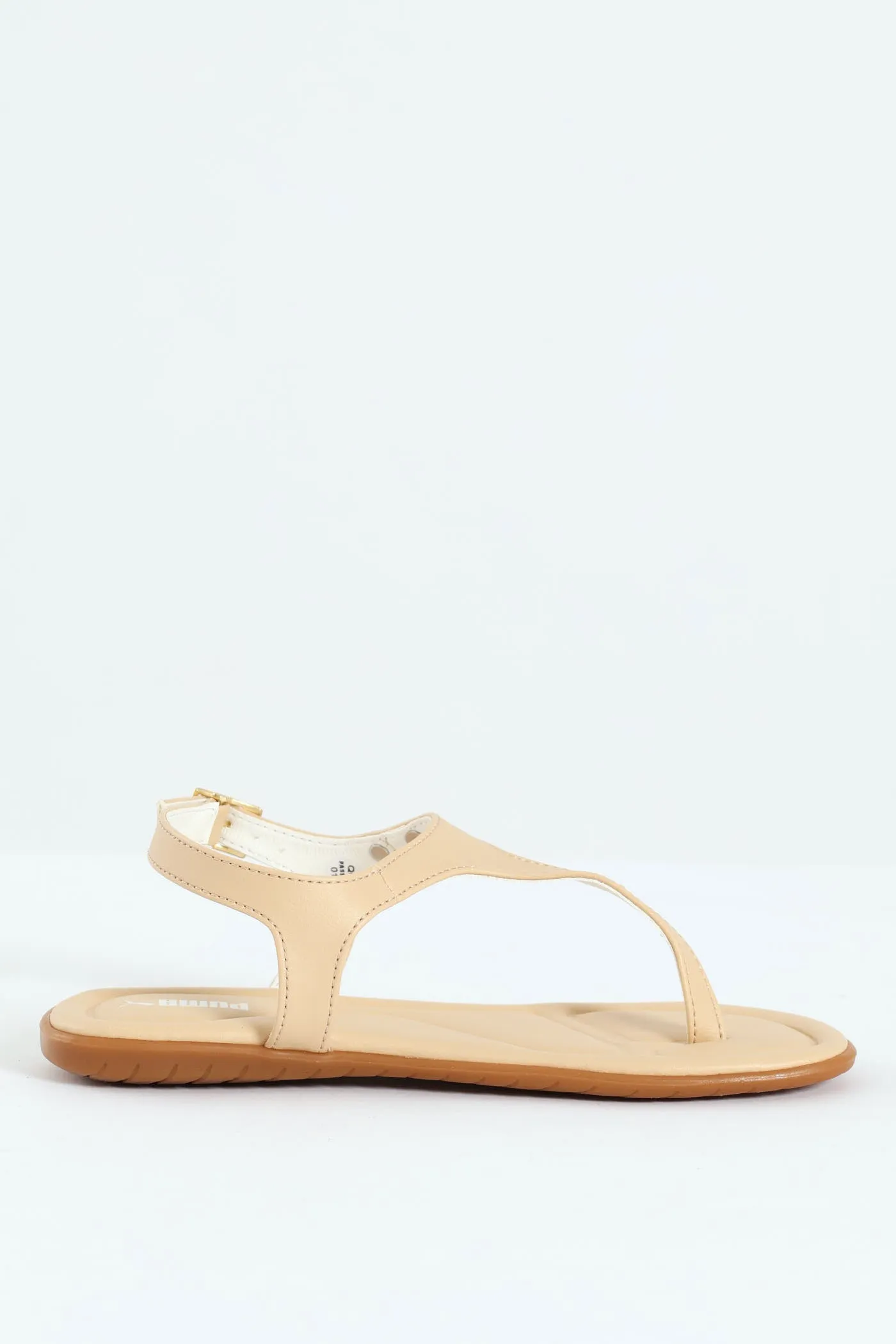 Pre-Girls Streetcat Sleek Sandal - Nude