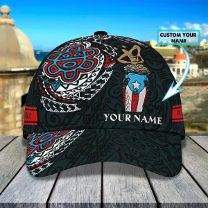 PUERTO RICO 03 - Personalized Name Cap - HN95