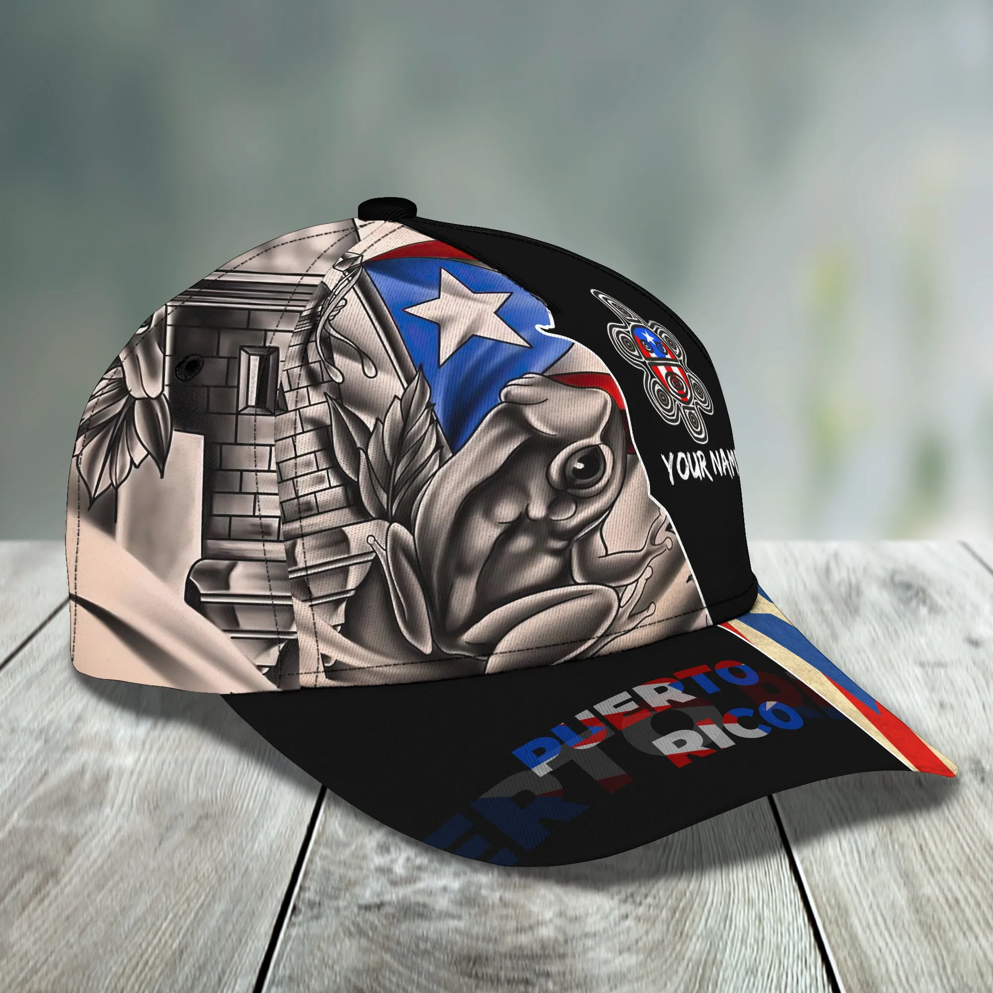 Puerto Rico- Personalized Name Cap 28 - Lta98