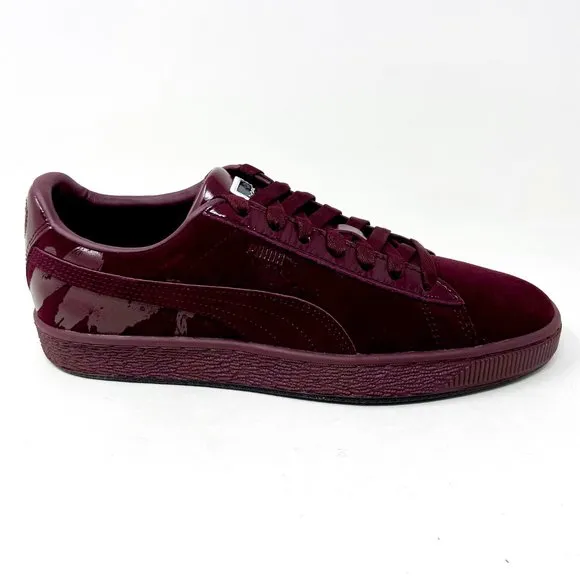 Puma Suede Classic x Mac Sin Lipstick Port Royale Womens Shoes 368015 01