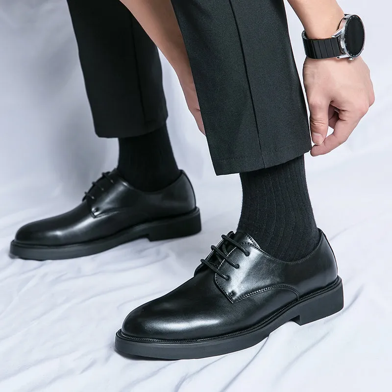 Ravello Genuine Leather Derby Dress Shoes
