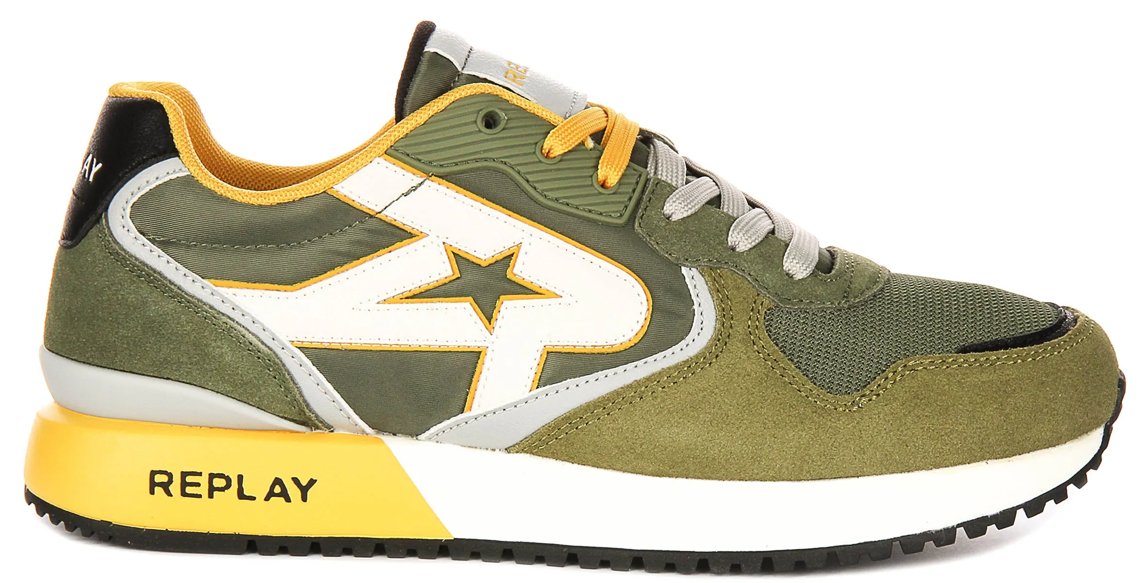 Replay Fiber M Tonal In Green For Men