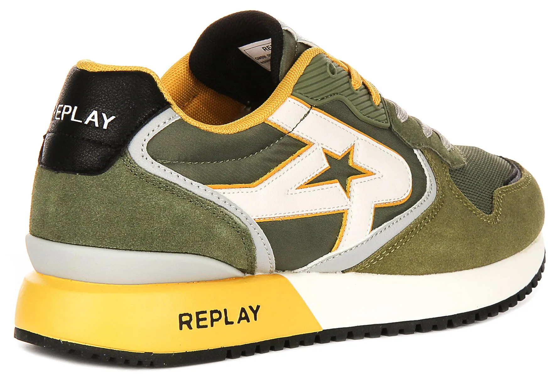 Replay Fiber M Tonal In Green For Men