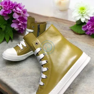 Rick Owens High Trainers - Olive