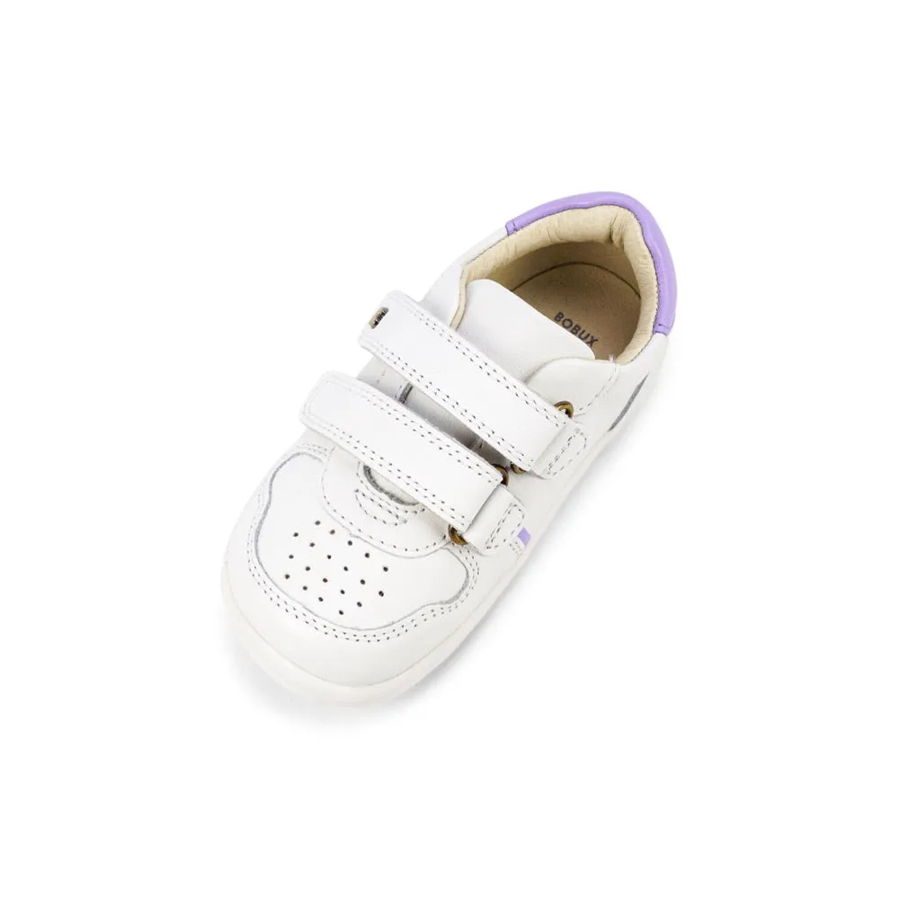 Riley  - Step Up - White   Lilac