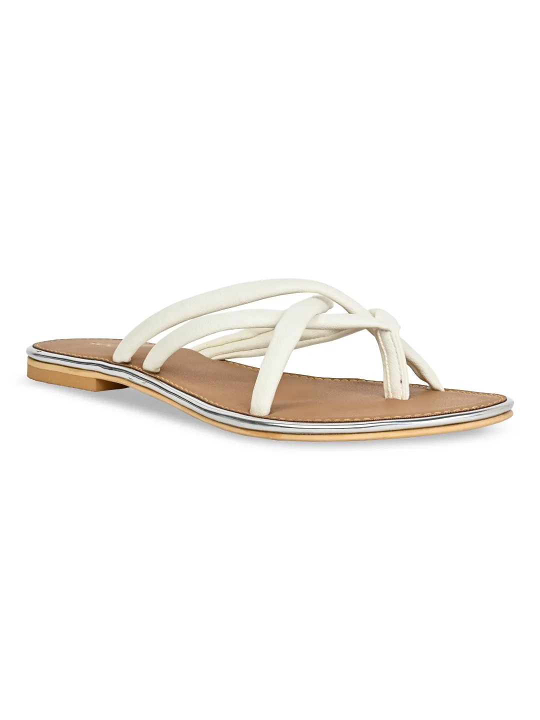 Rocia By Regal White Women Casual Flats