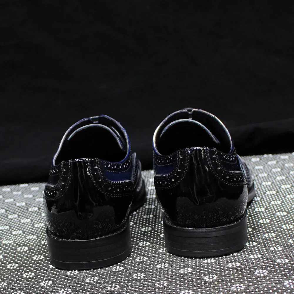 Royal Blue Dress Shoes Mens