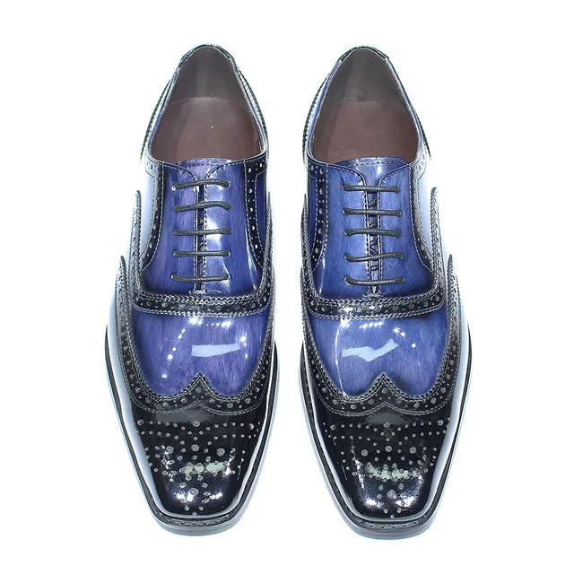 Royal Blue Dress Shoes Mens