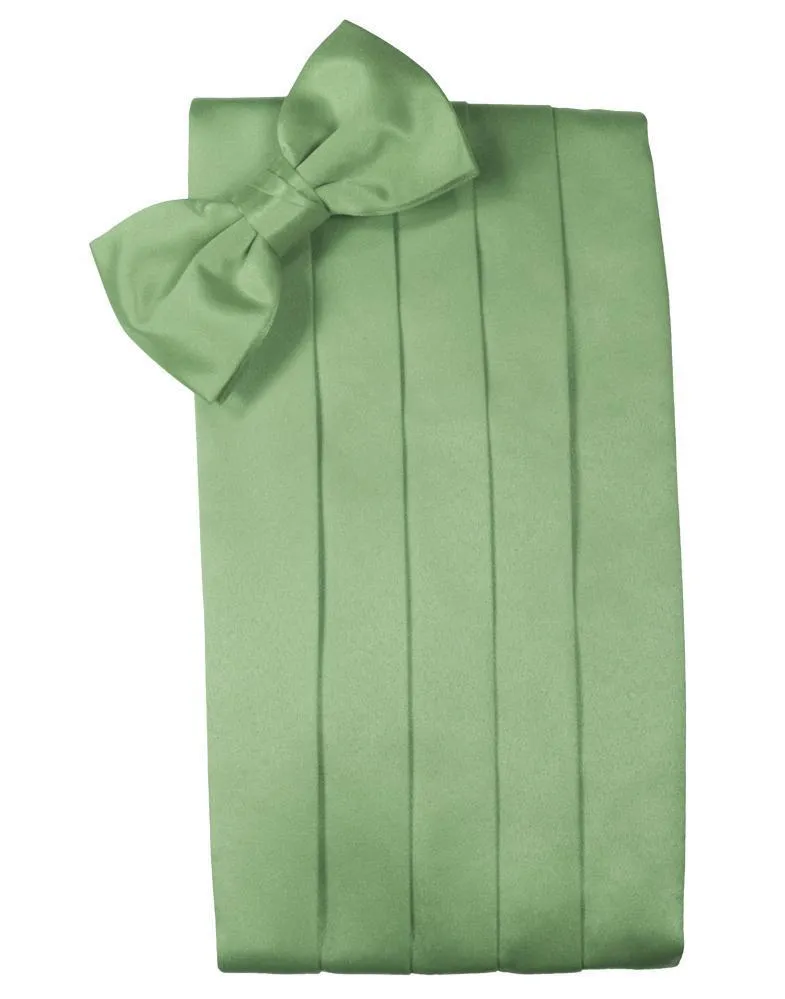 Sage Luxury Kids Satin Cummerbund