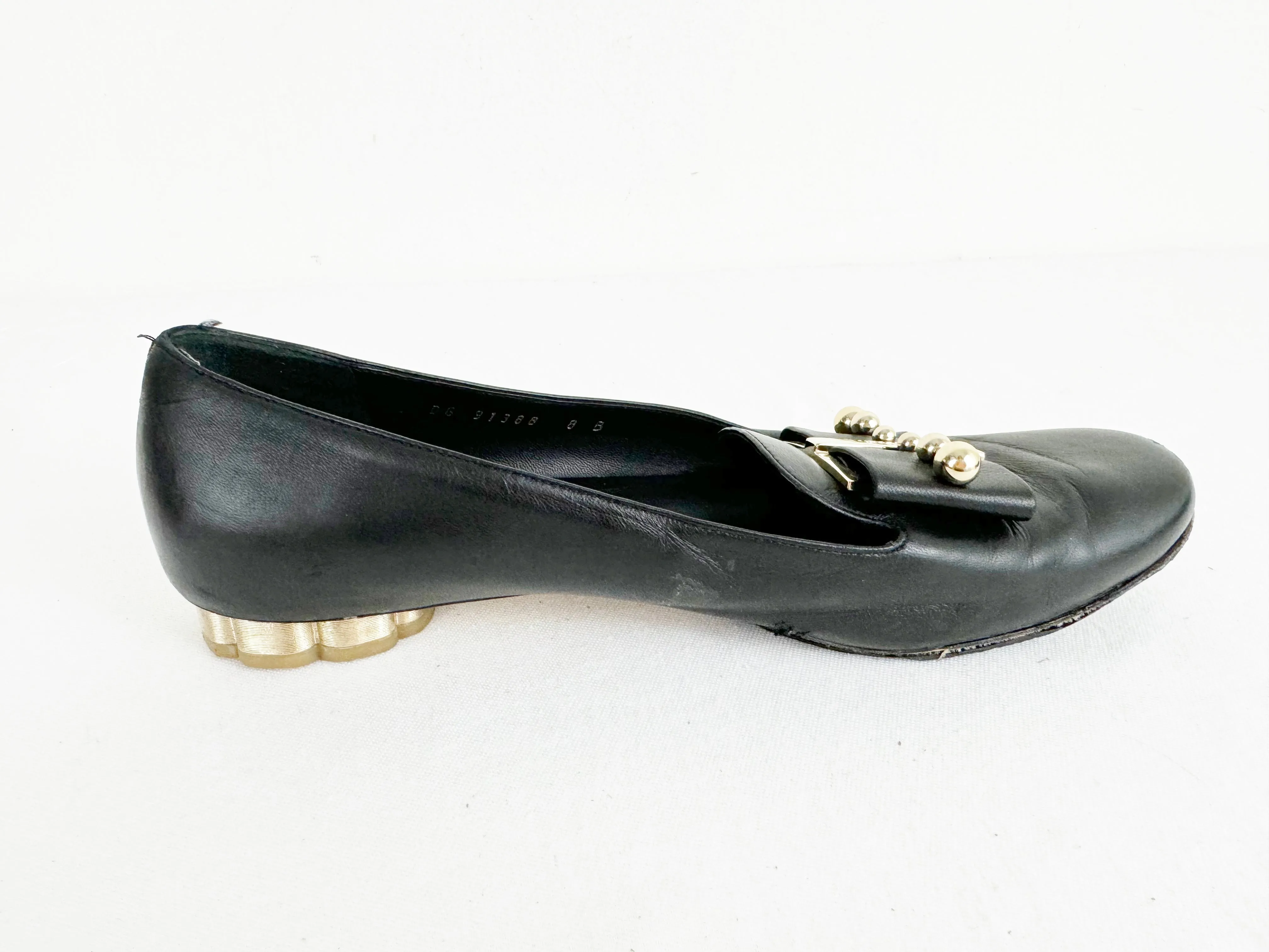 Savatore Ferragamo Loafer with Buckle Size 8