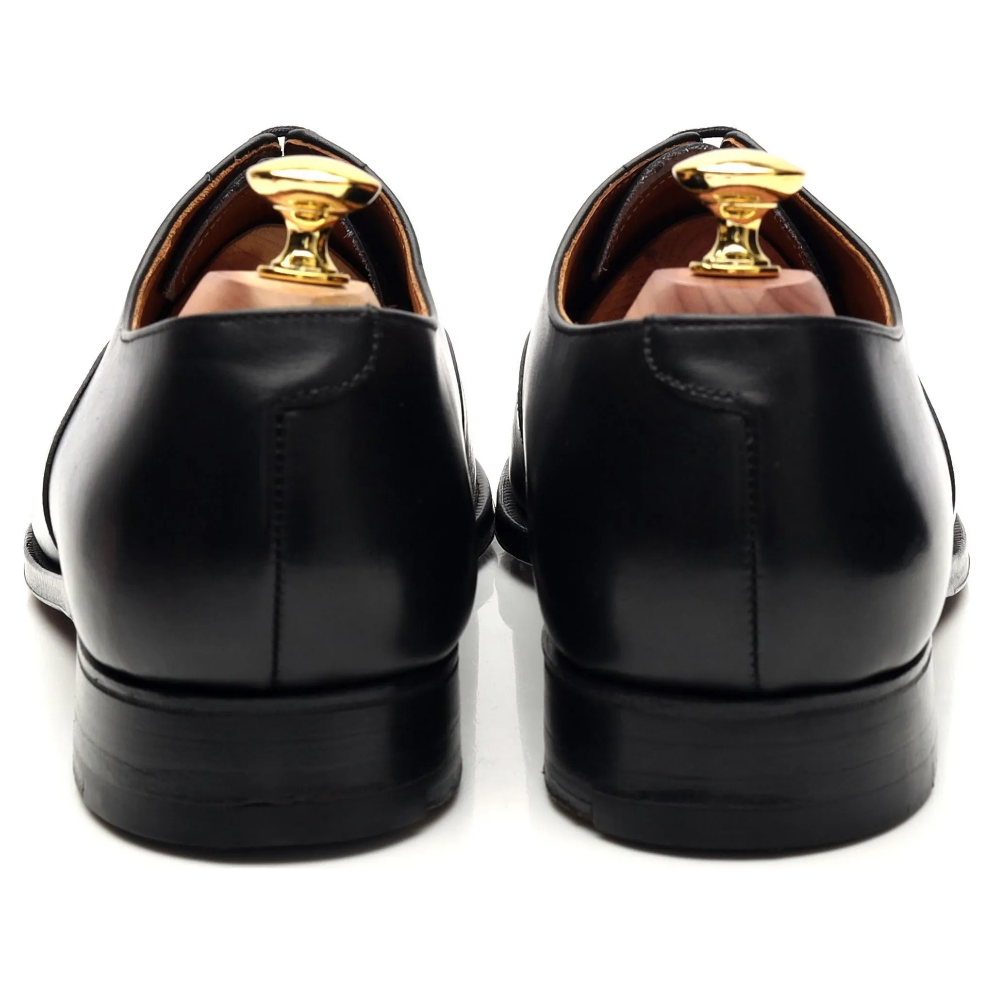 Shipton & Heneage 'Fitzroy' Black Leather Oxford UK 7.5 E