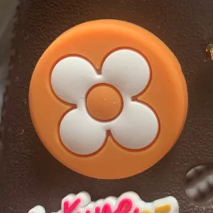 SHOE CHARMS - ROUND PETAL FLOWER MONOGRAM