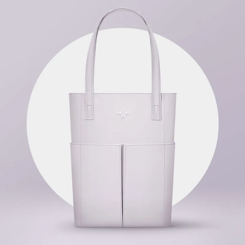 Simple Casual PU Leather Shoulder Bag - Portable Commuter Tote for Everyday Use