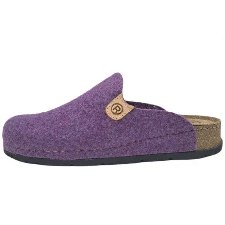 'Soave' women's home slipper - purple