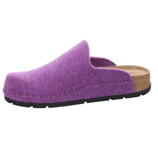 'Soave' women's home slipper - purple