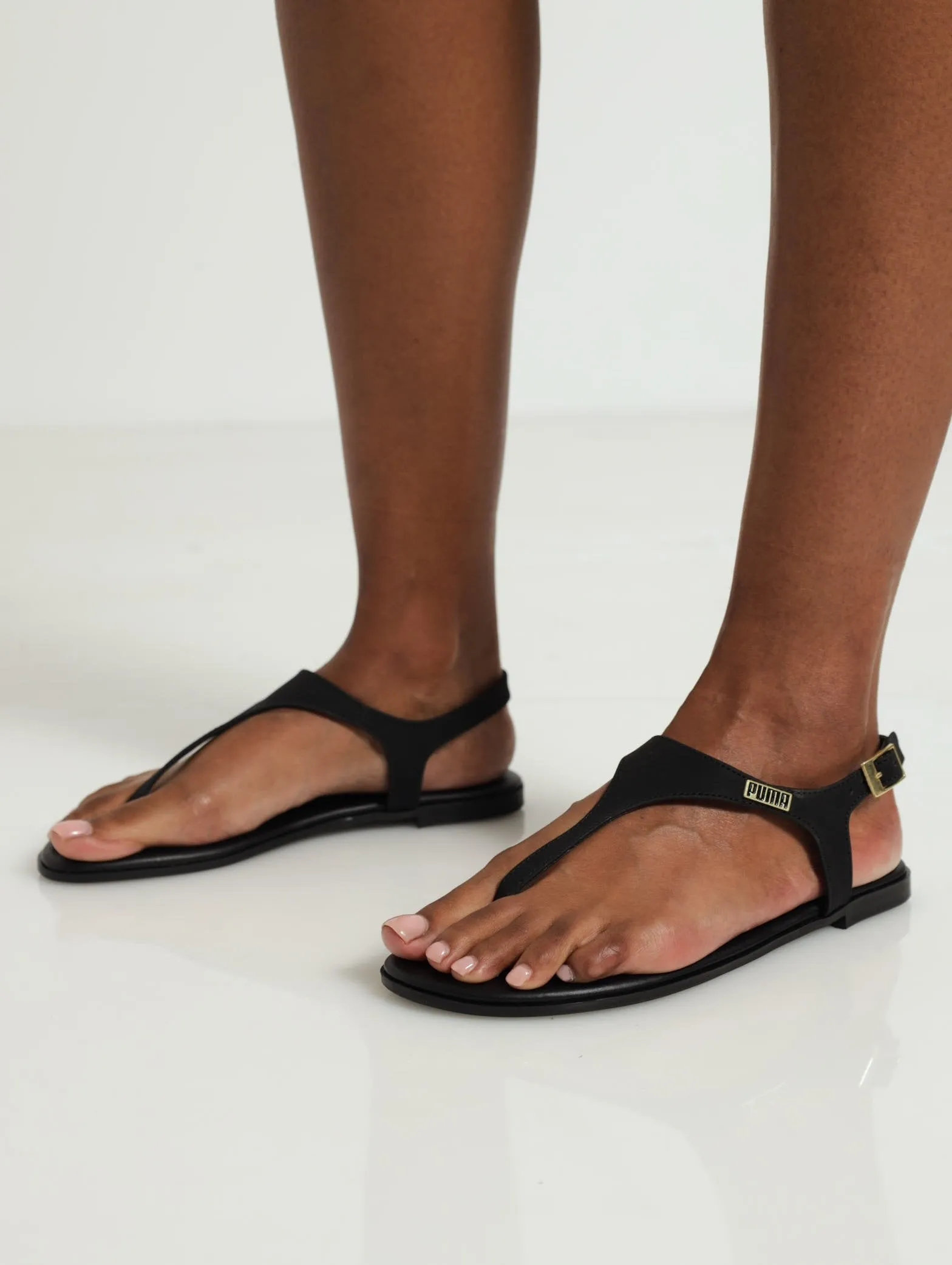 Stylecat Sleek Thong Sandal - Black