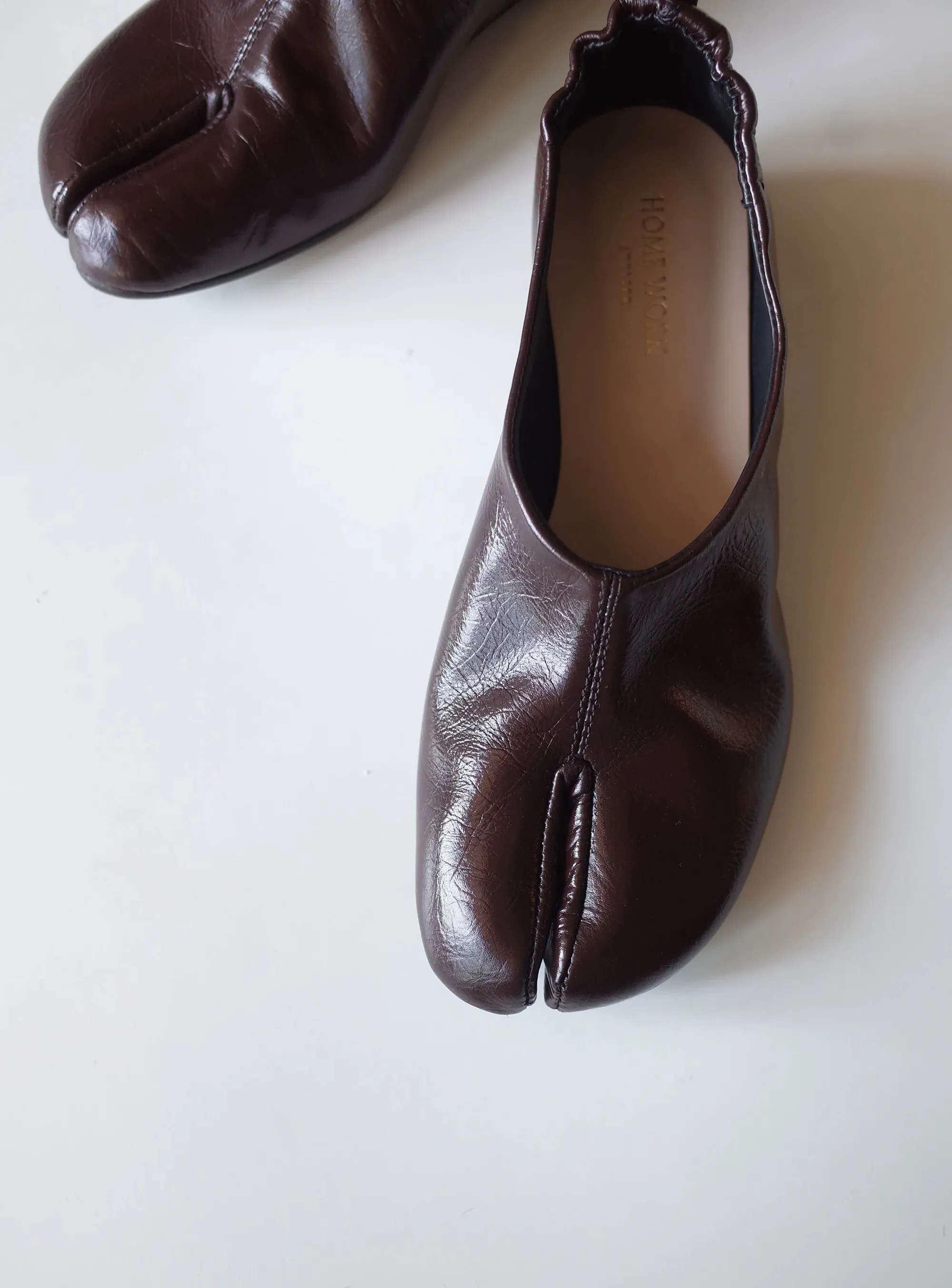Tabi Split-Toe Slip-On Shoes