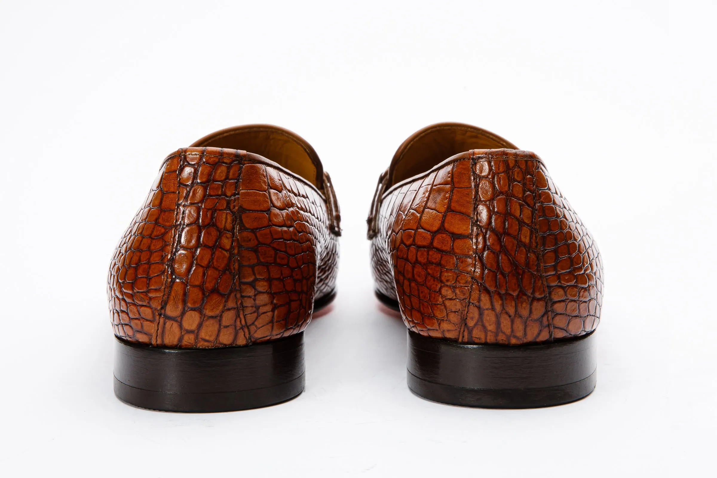 The Monaco Tan Leather Men Shoe Bit Loafer