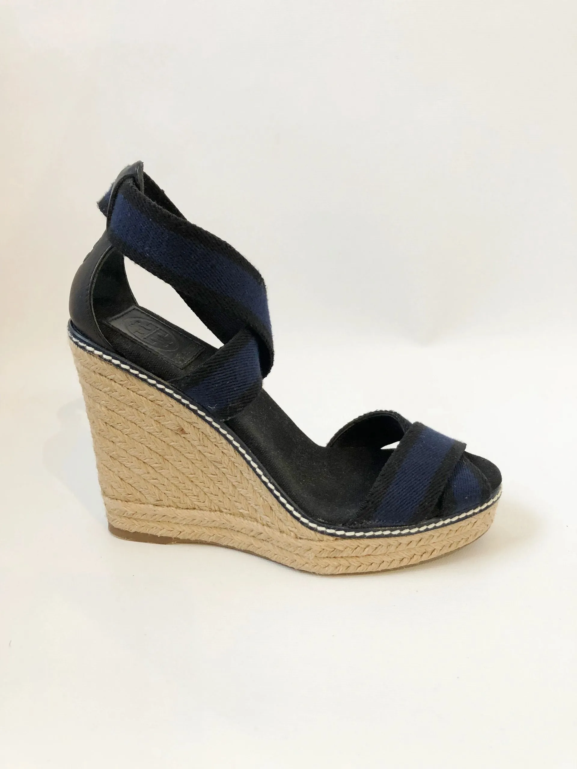 Tory Burch Wedge Espadrille Size 7 B