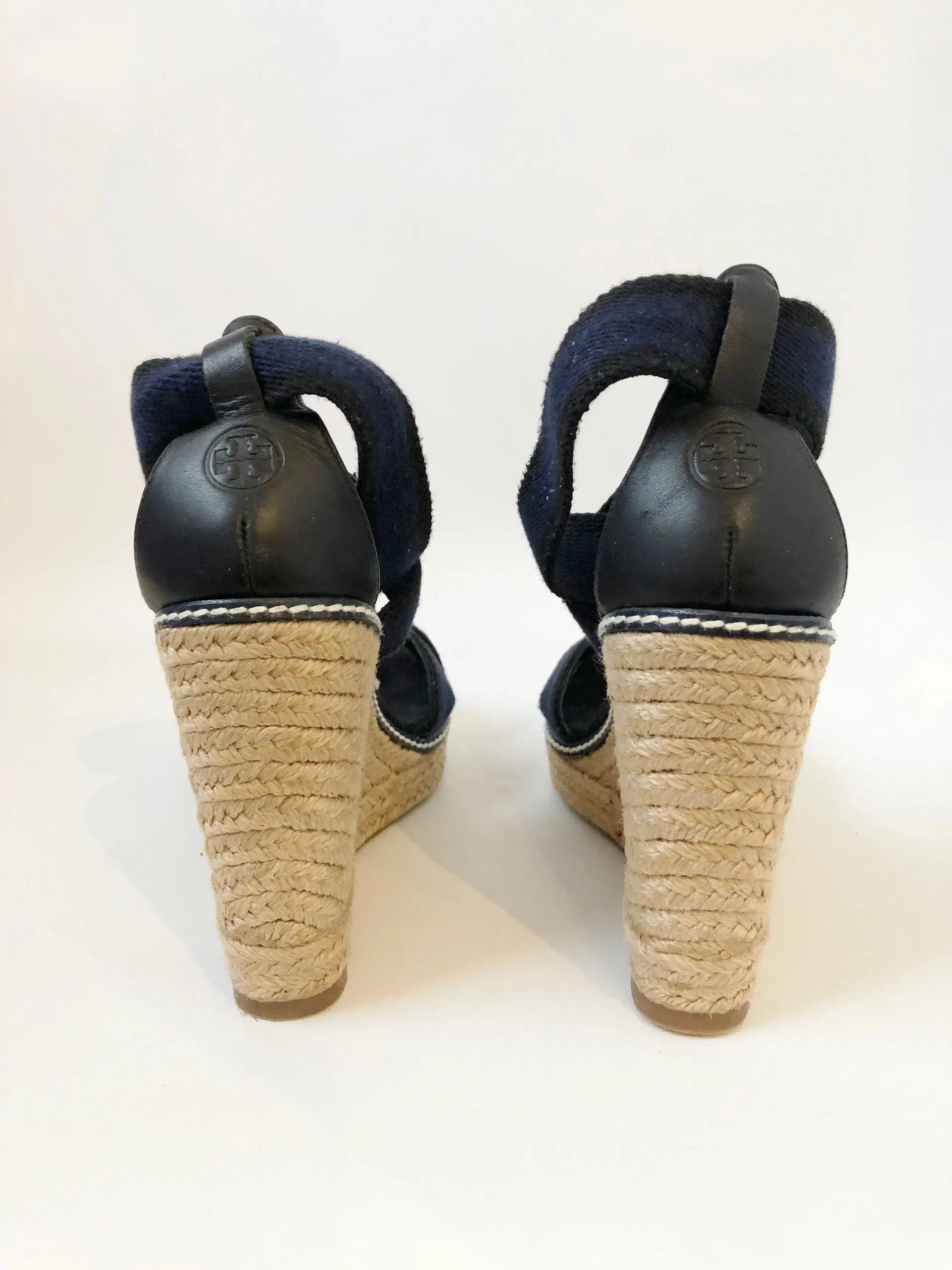 Tory Burch Wedge Espadrille Size 7 B