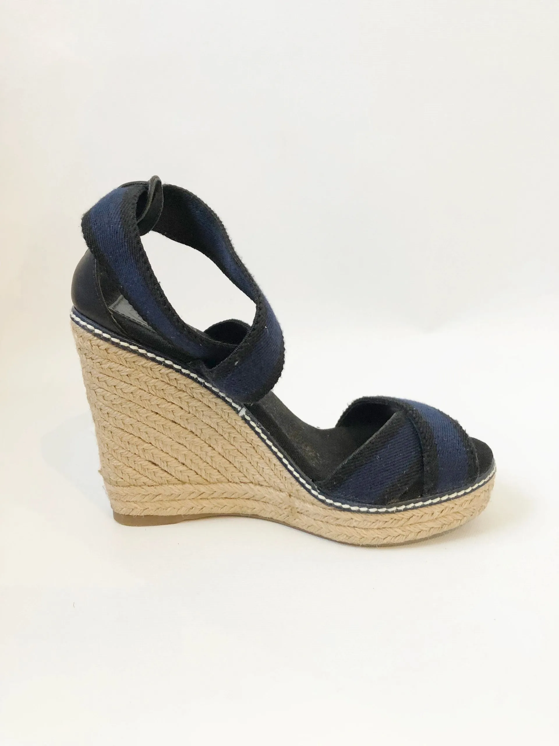 Tory Burch Wedge Espadrille Size 7 B