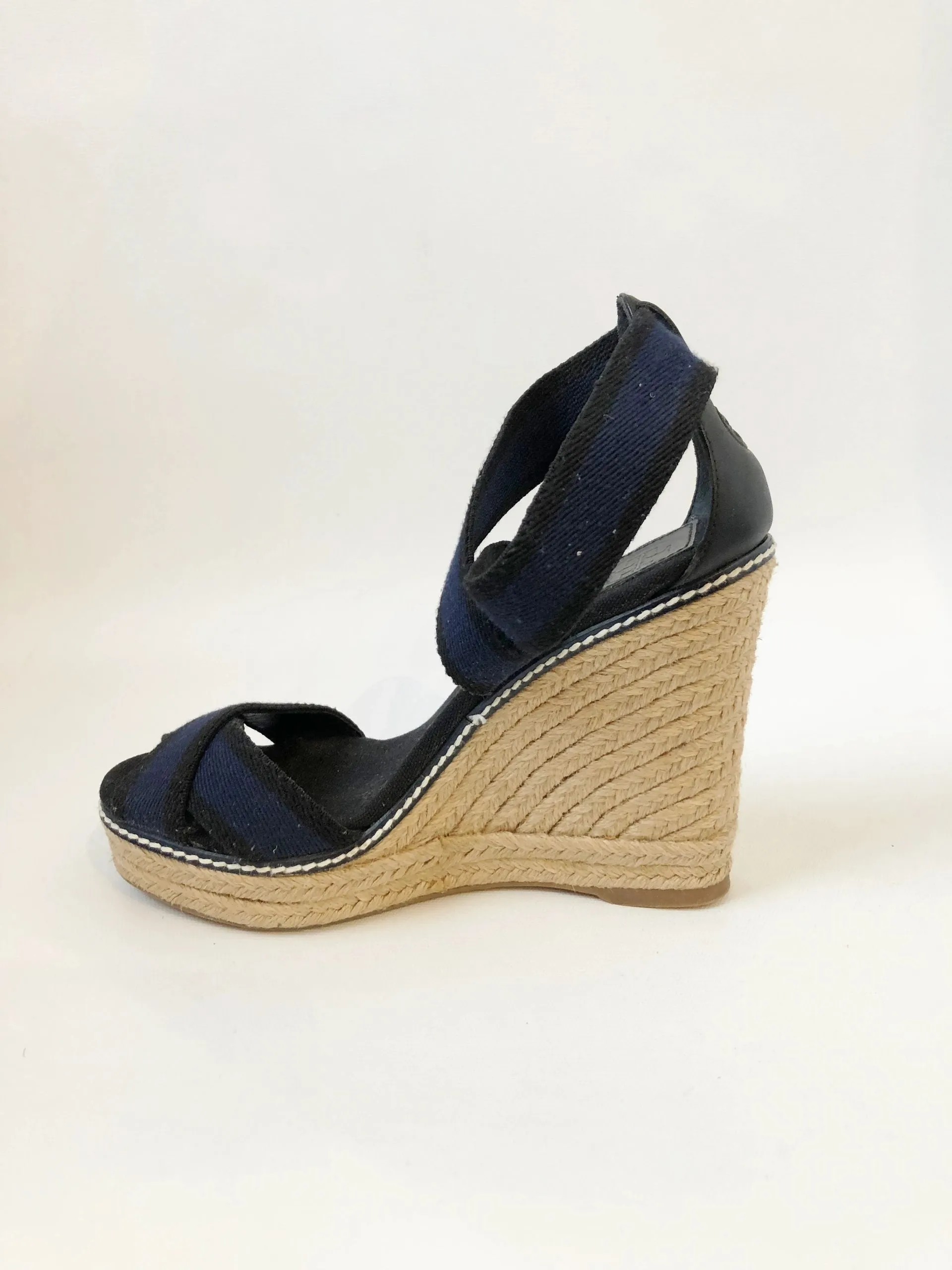 Tory Burch Wedge Espadrille Size 7 B