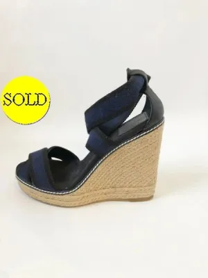 Tory Burch Wedge Espadrille Size 7 B