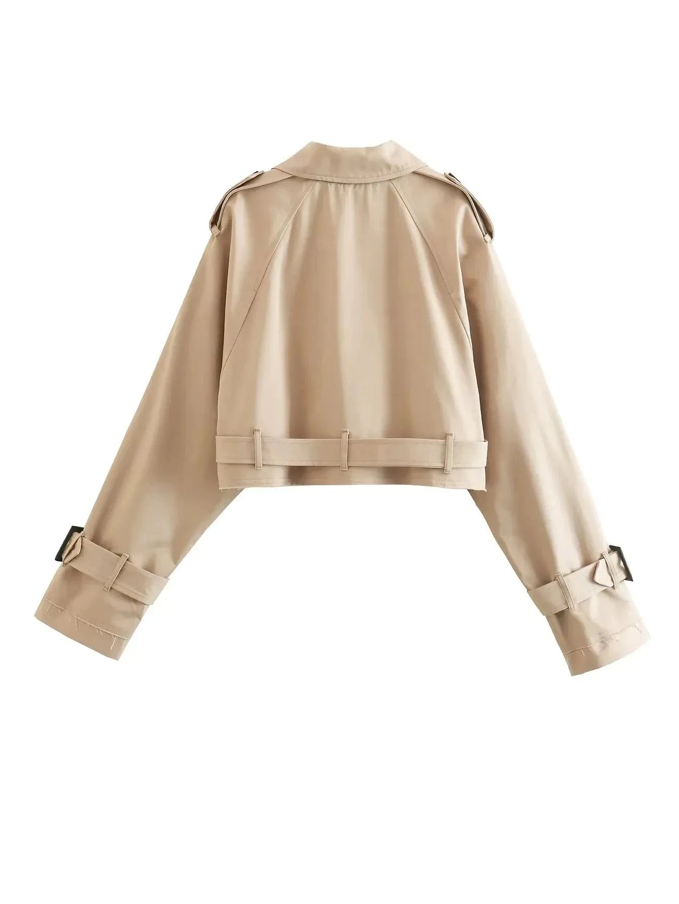 Traf Street-wear Long Sleeve Female Jacket