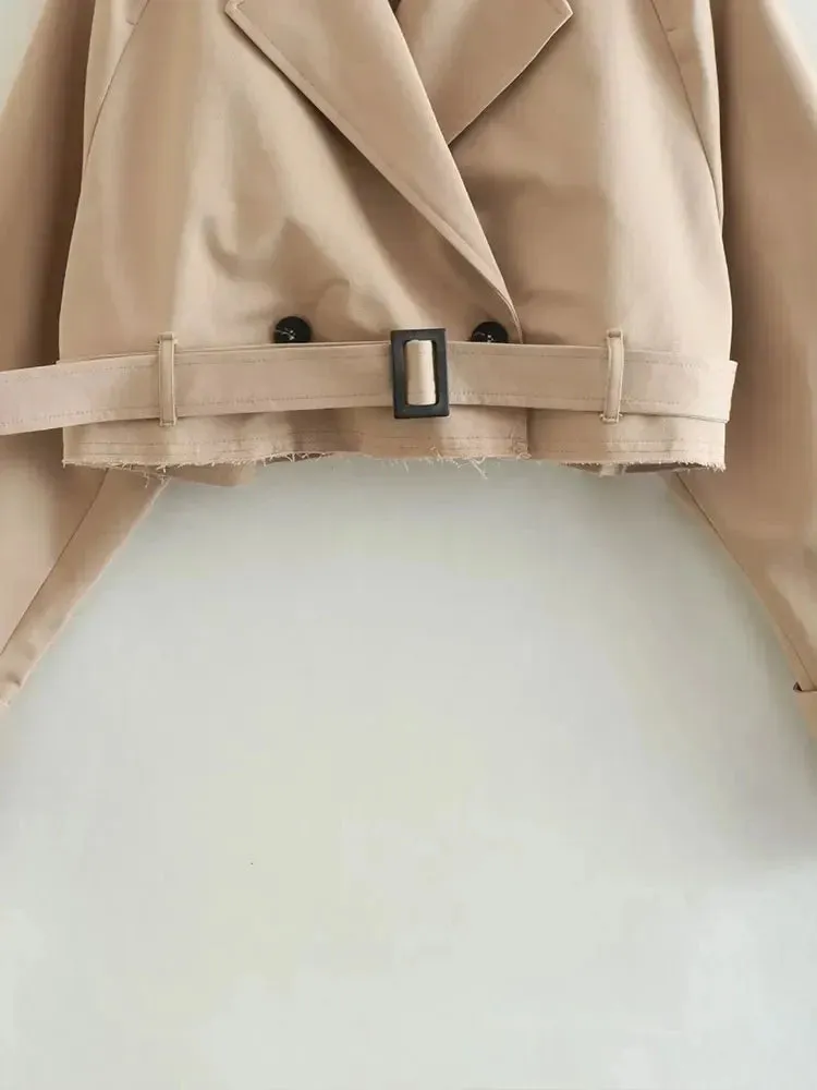 Traf Street-wear Long Sleeve Female Jacket