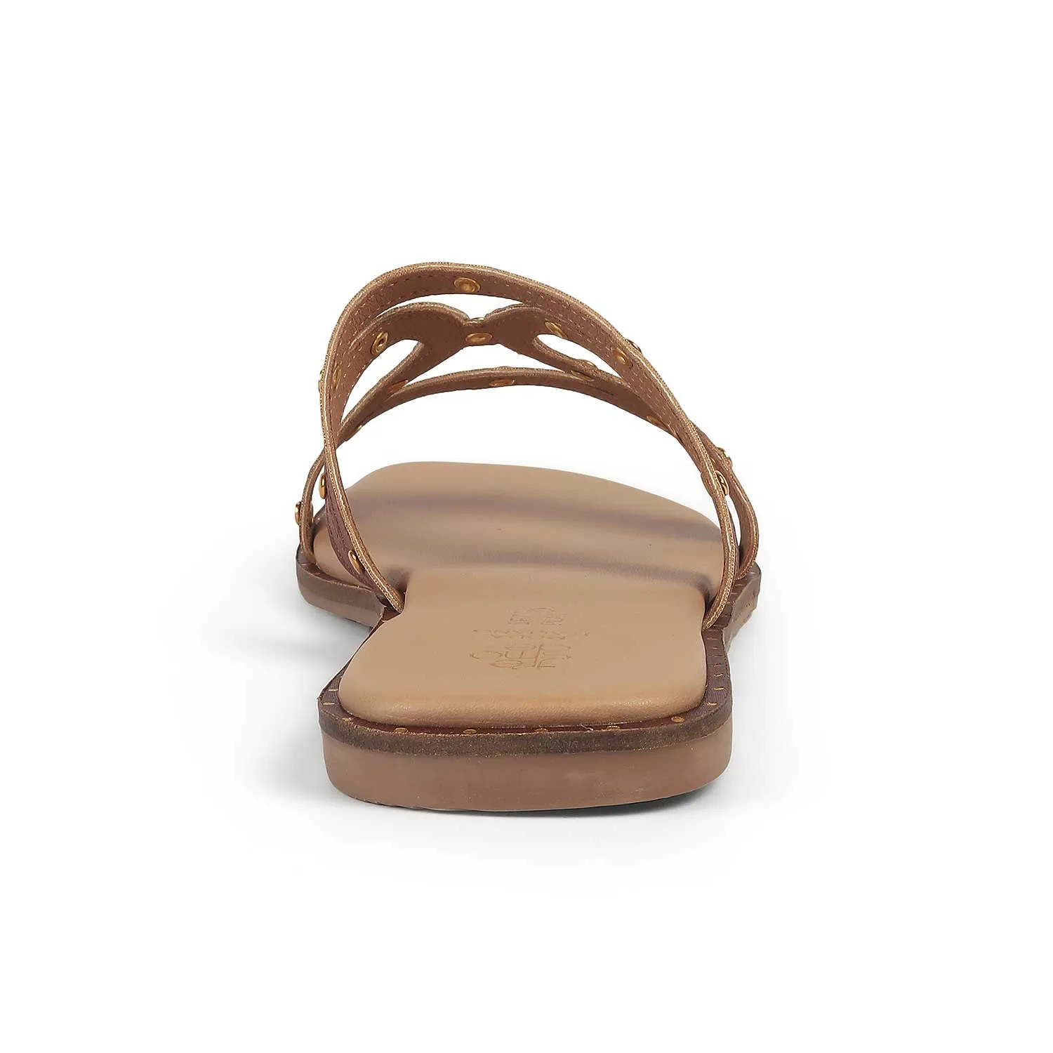 Tresmode Eilov Brown Women's Dress Flats