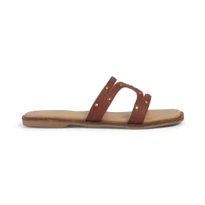 Tresmode Eilov Brown Women's Dress Flats