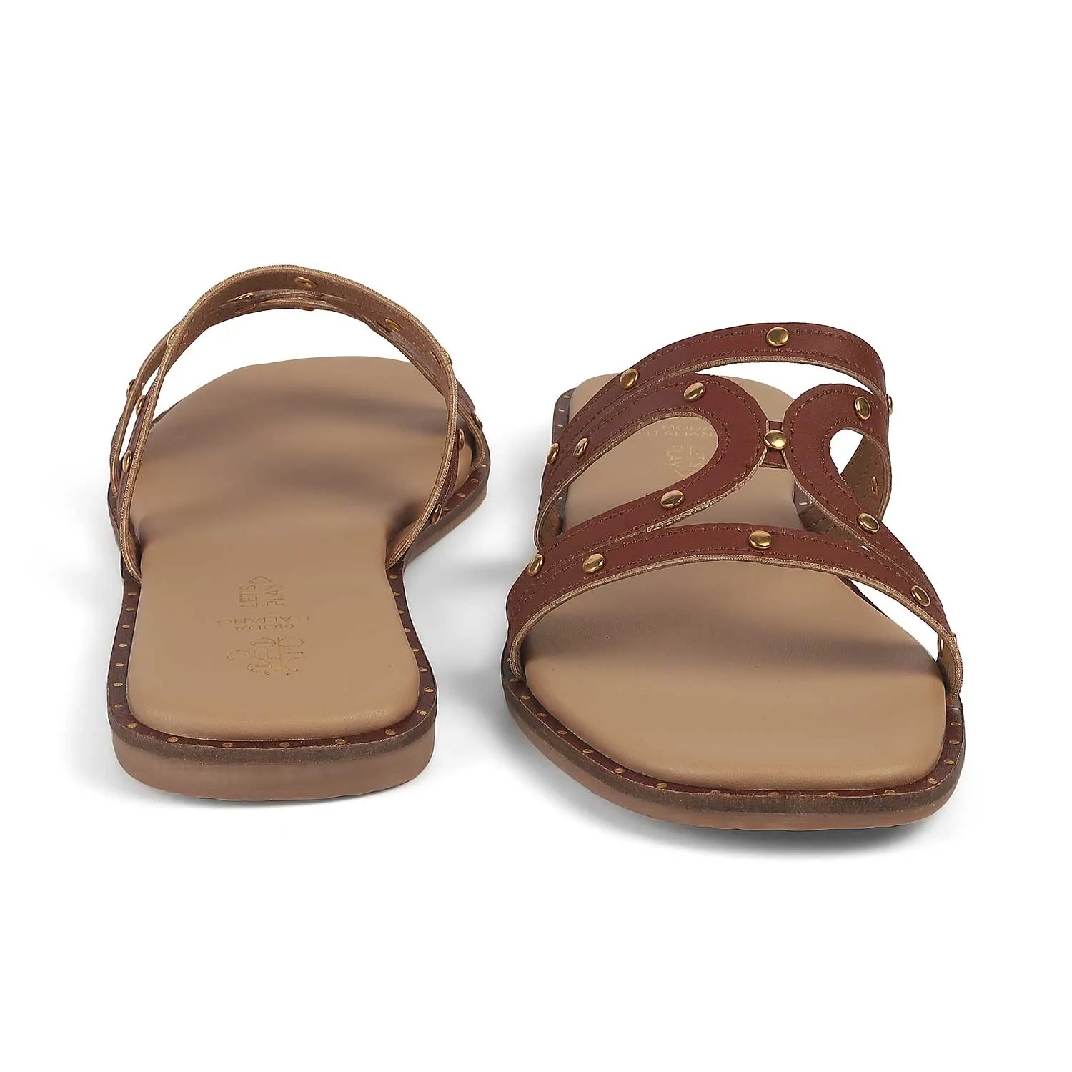 Tresmode Eilov Brown Women's Dress Flats