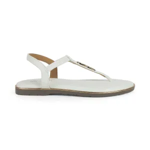 Tresmode Sola White Women's Dress Flats