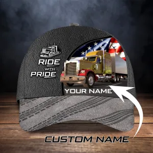 Truck Driver - Personalized Name Cap - Tra96