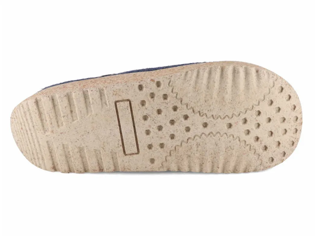 Tuffeln® modern Wool Felt Clogs «Rasant», blue