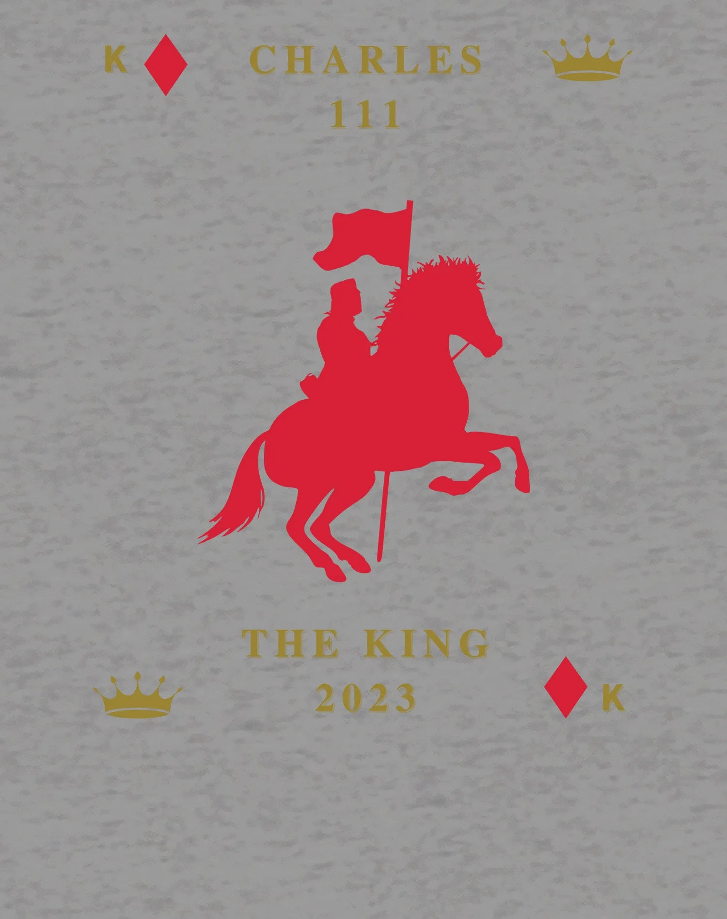 Urban Attitude Kings Coronation 2023 Silhouette Royal Knight Women's T-shirt