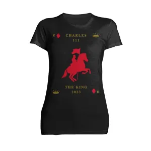 Urban Attitude Kings Coronation 2023 Silhouette Royal Knight Women's T-shirt