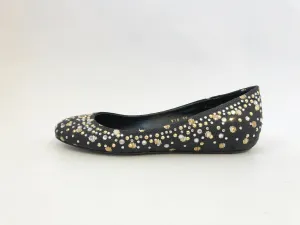 Valentino Embellished Ballet Flat Size 36 It (6 Us)