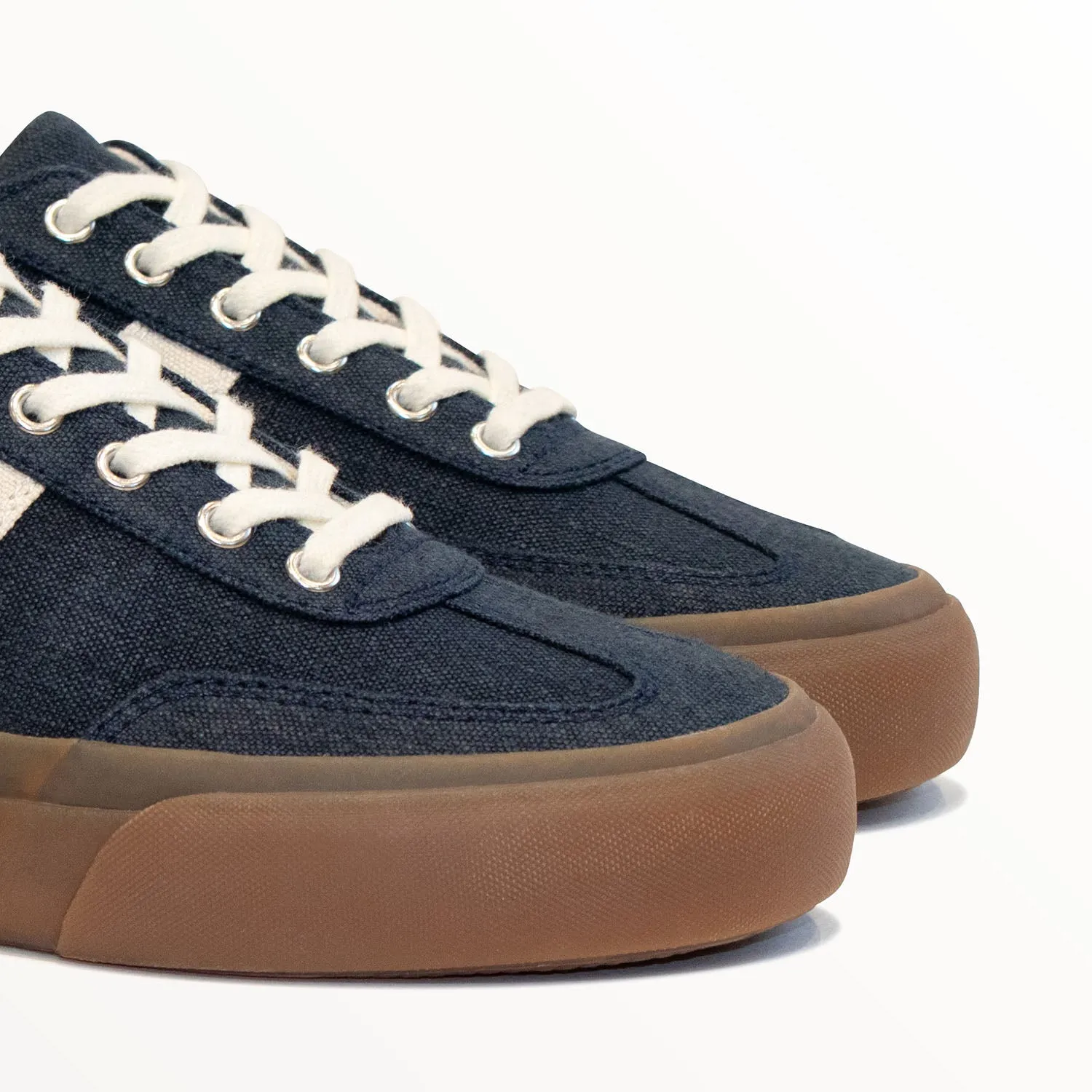 Veld Hemp Navy/Ecru