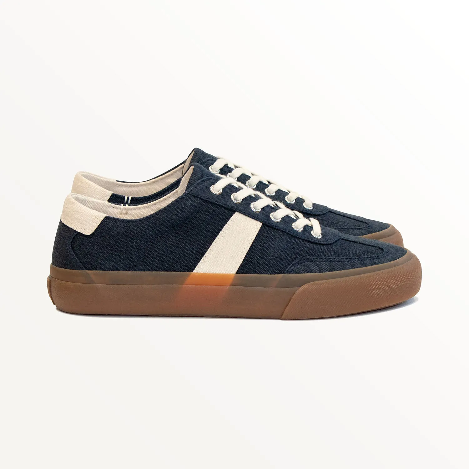 Veld Hemp Navy/Ecru