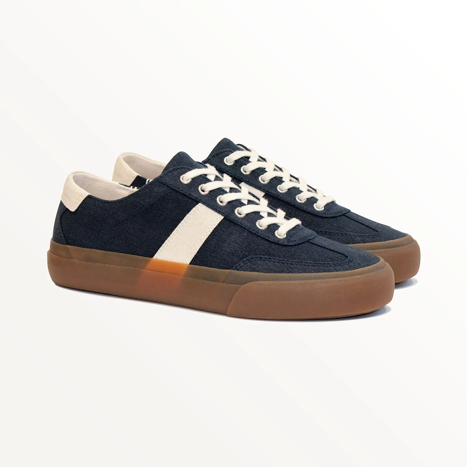 Veld Hemp Navy/Ecru
