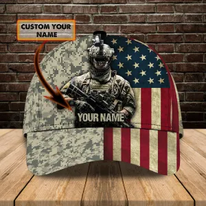 Veteran 10 - Personalized Name Cap - Ha97