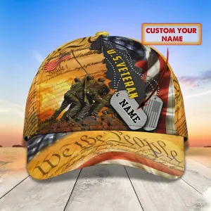Veteran America - Personalized Name Cap - QB95